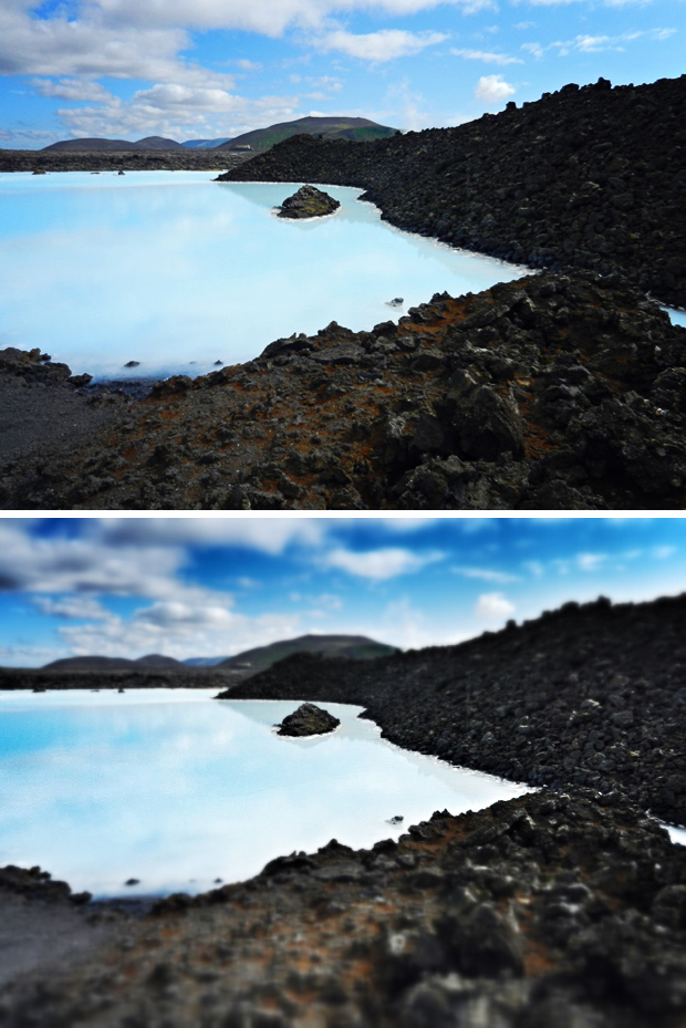 Blue Lagoon Snapseed