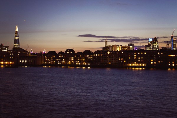 Night View of London