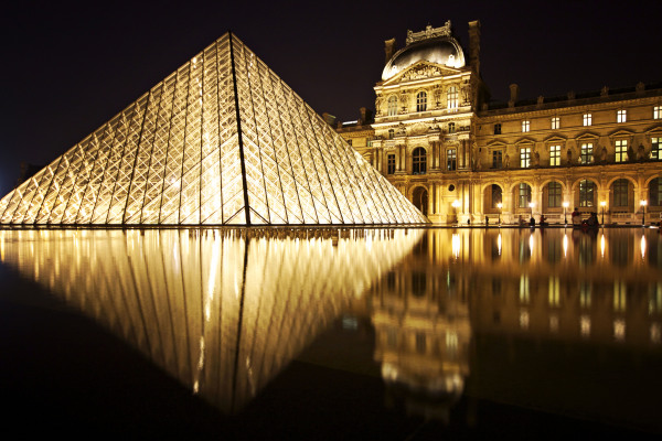 The Louvre at Night