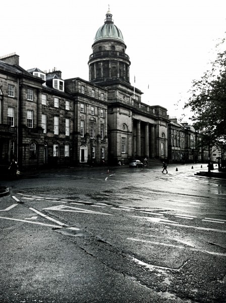 Edinburgh in Rain