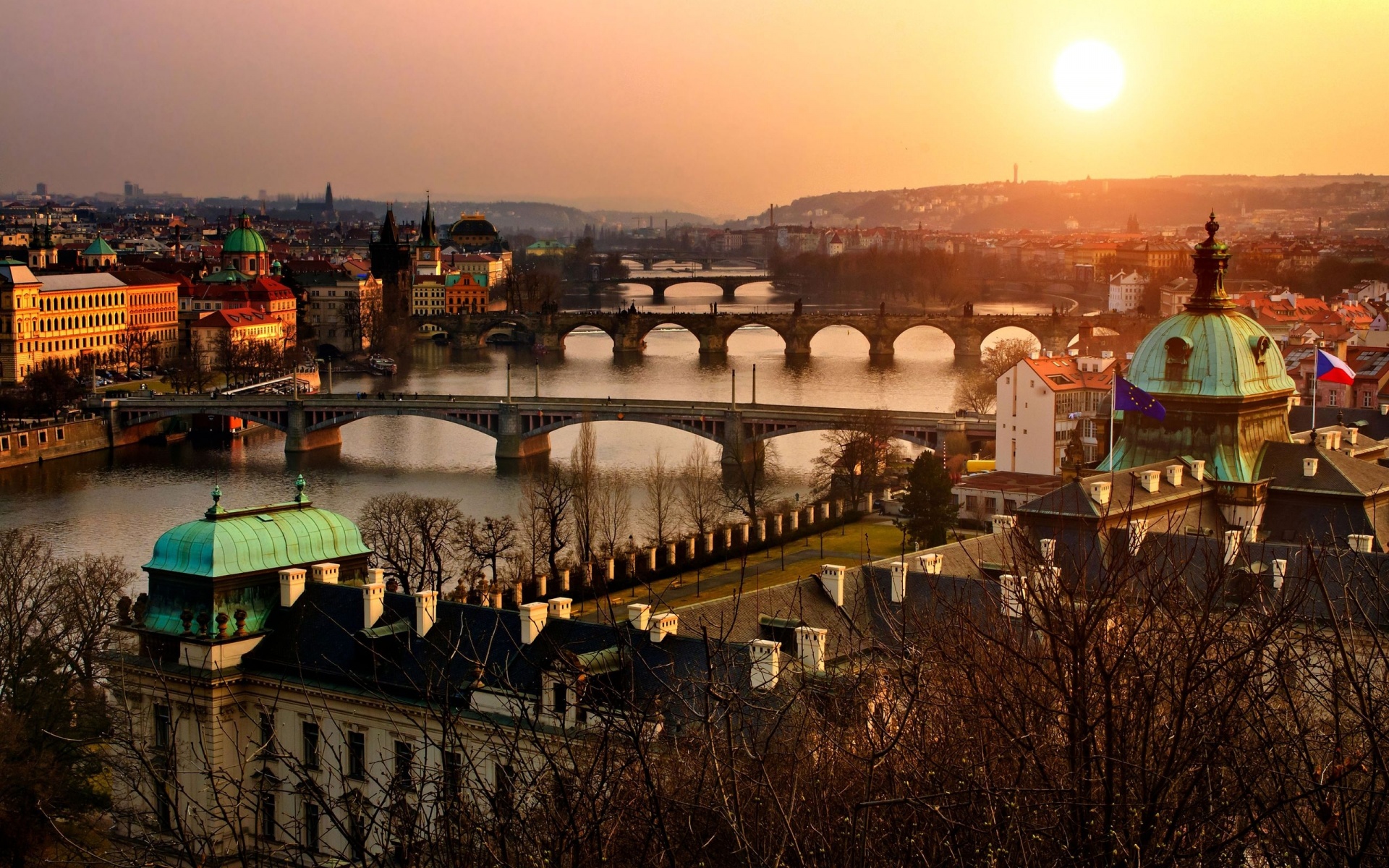 Prague at Dusk