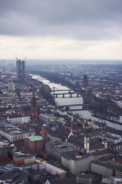 frankfurt from main tower