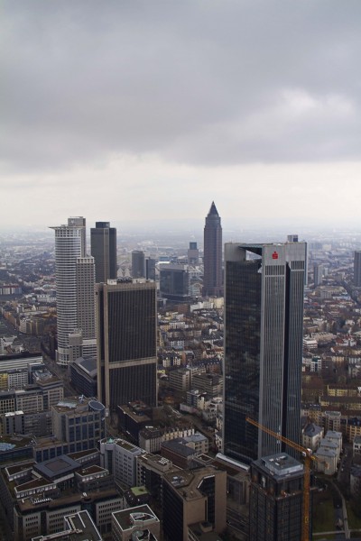 frankfurt from main tower