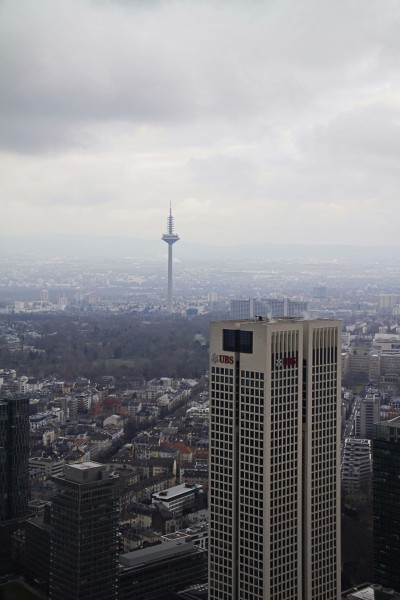 frankfurt from main tower