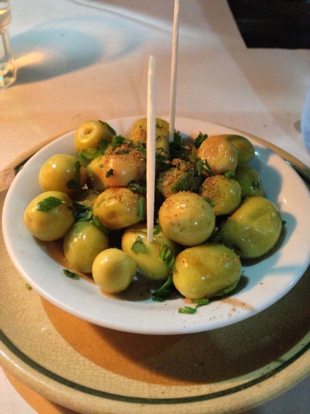 moroccan spiced olives