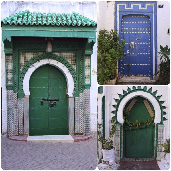 doors doorways in tangier morocco