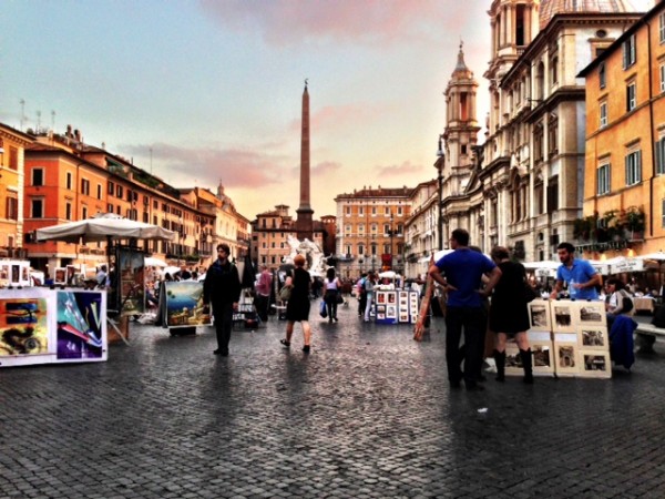 piazza navona rome italy