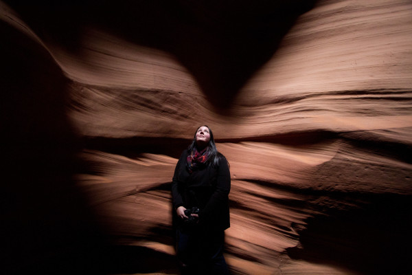 meganotravels at antelope canyon arizona