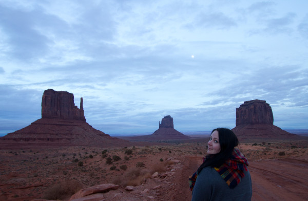 meganotravels at monument valley utah arizona