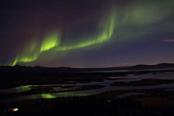 northern lights aurora borealis iceland
