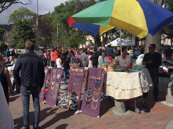 Mercado de las Pulgas de Usaquen bogota colombia