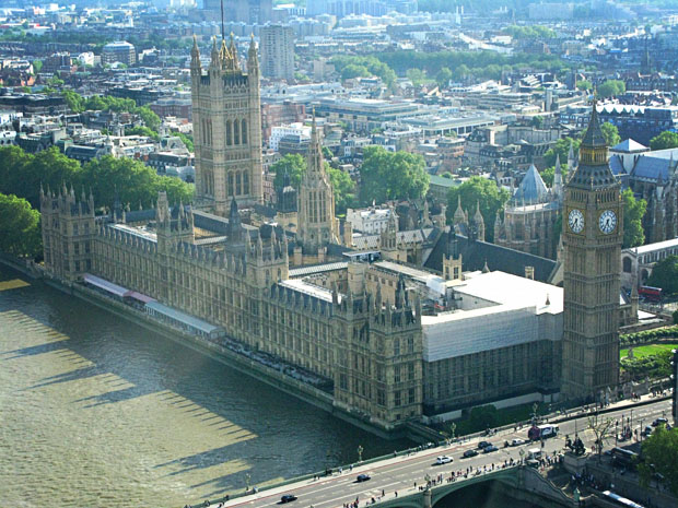 Westminster from London Eye