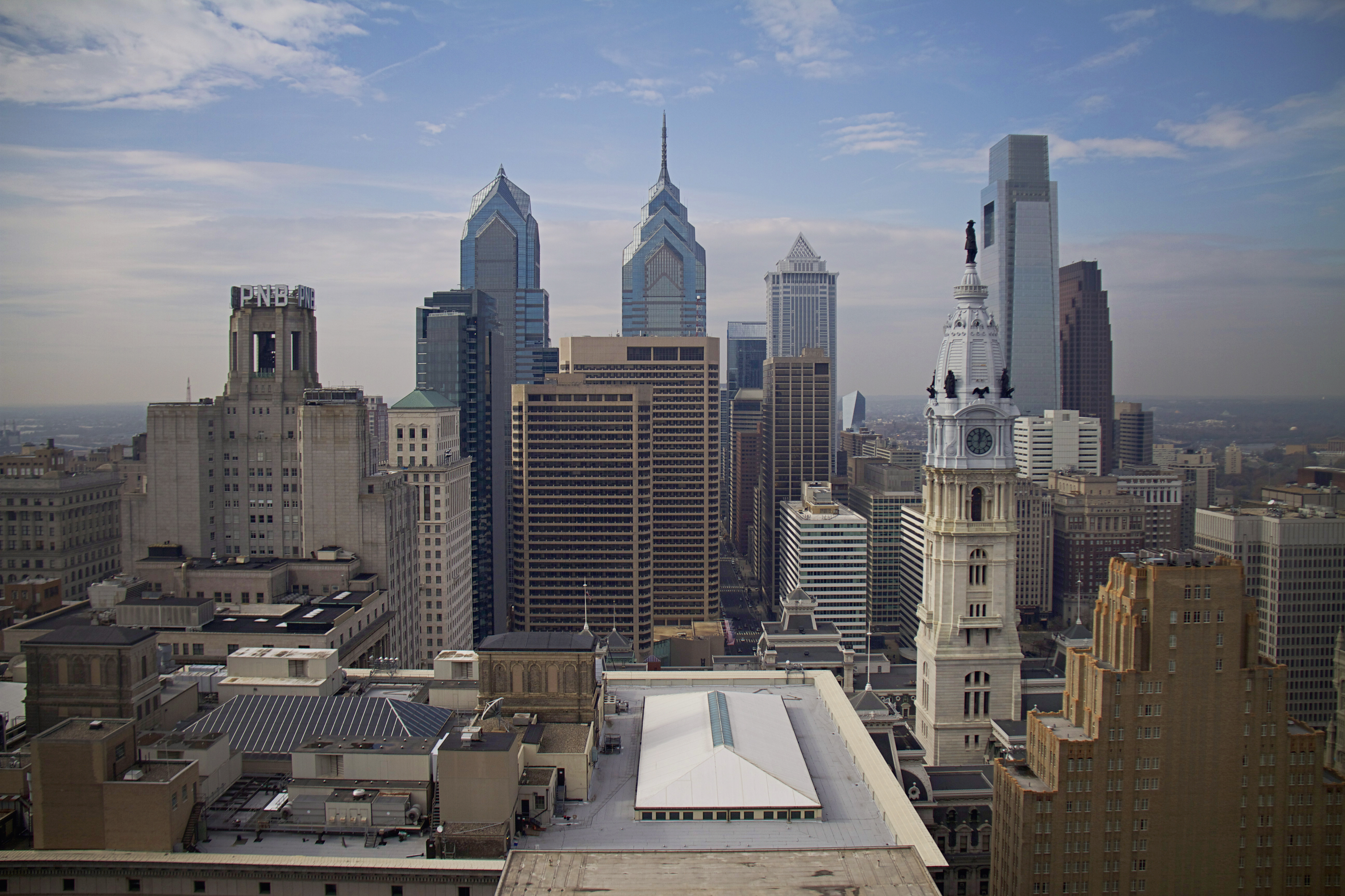 Philadelphia Skyline from Loews