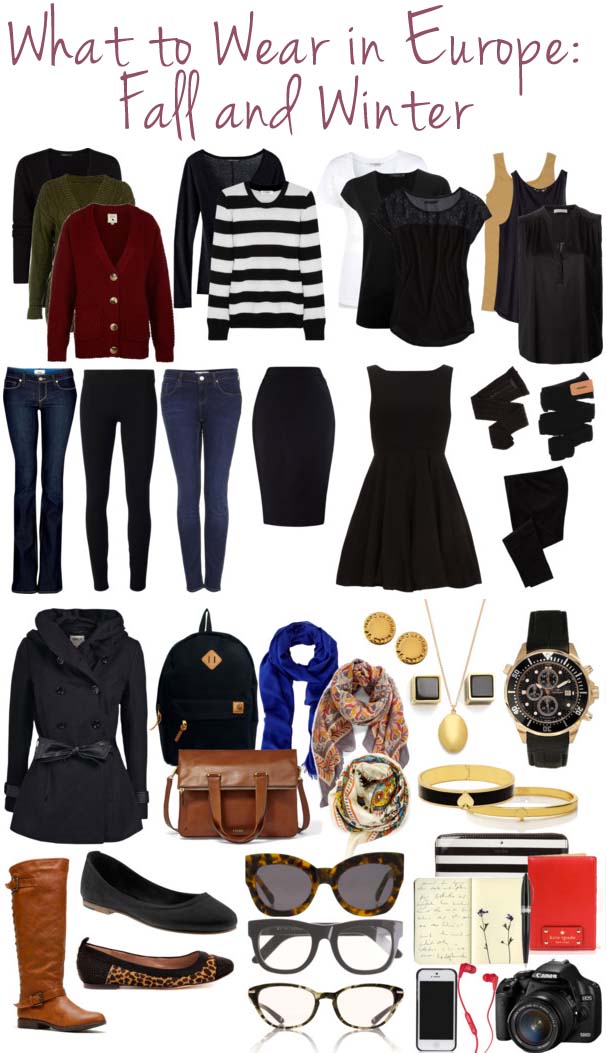 What to Pack Europe in Fall and Winter meganotravels