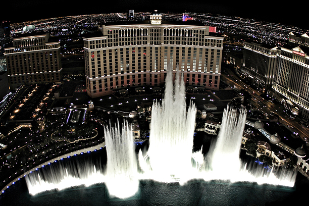 las vegas bellagio fountains