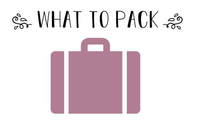 what to pack