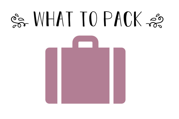 what to pack