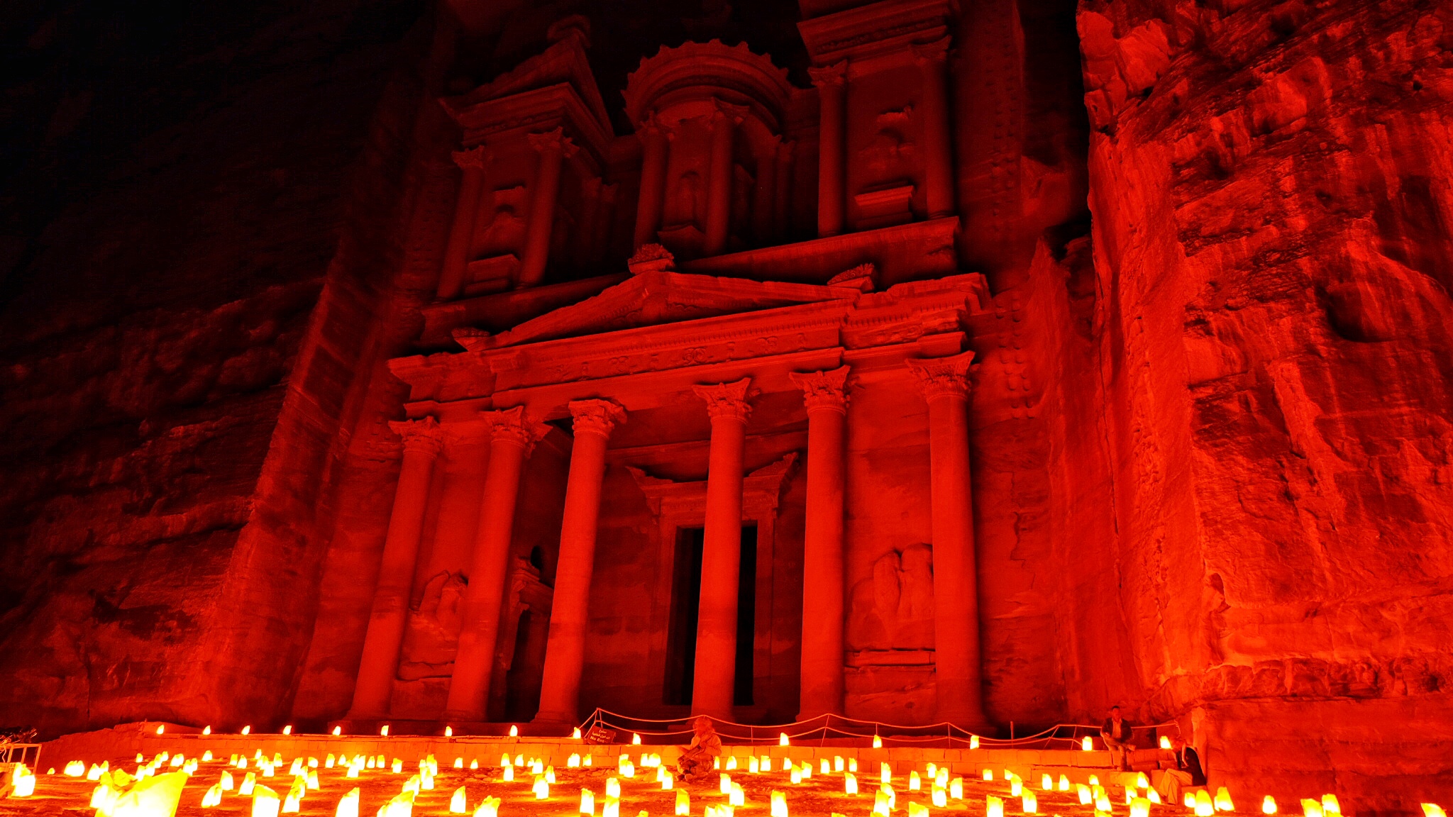 petra by night jordan